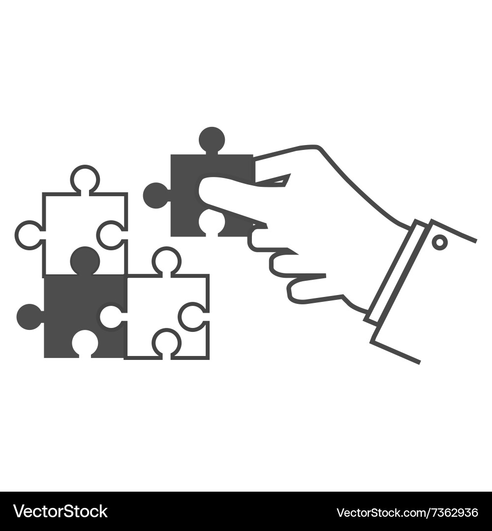 Creating or building own business concept vector image
