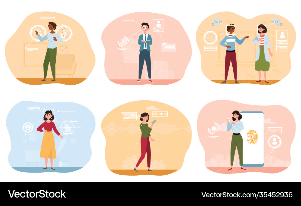 Data access and user experience abstract concept Data access and user experience abstract concept vector image