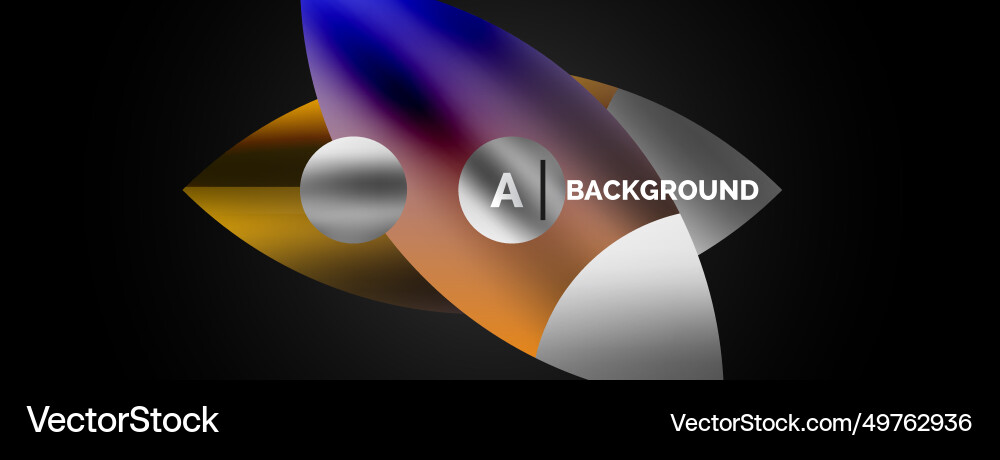 Dynamic lines geometric background visual Vector Image