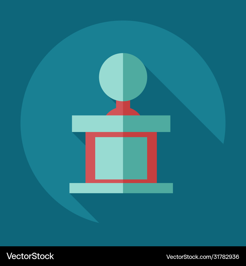 Flat modern design with shadow icons judge Flat modern design with shadow icons judge vector image