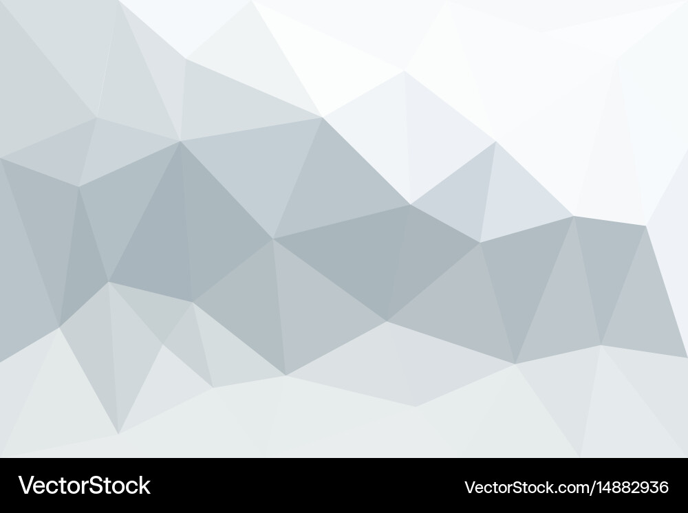 Light-colored background in low poly style Vector Image