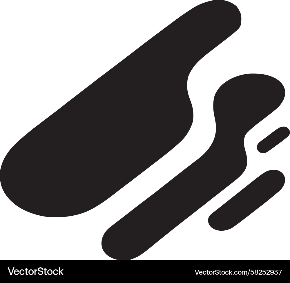 Dynamic Flow Mark Vector Image