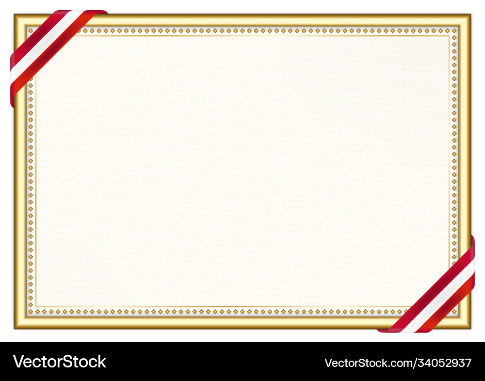 Horizontal frame and border with denmark flag Horizontal frame and border with denmark flag Vector Image