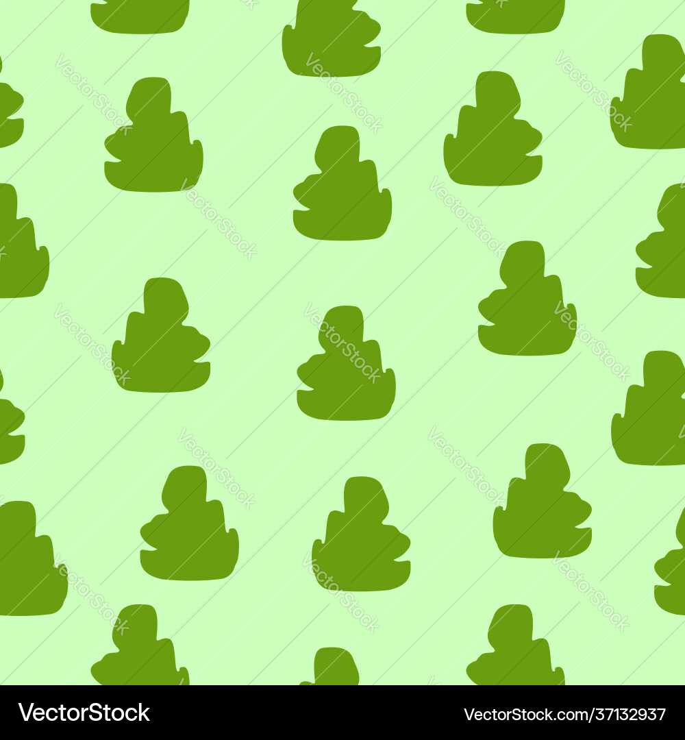 Seamless pattern with green trees Seamless pattern with green trees Vector Image