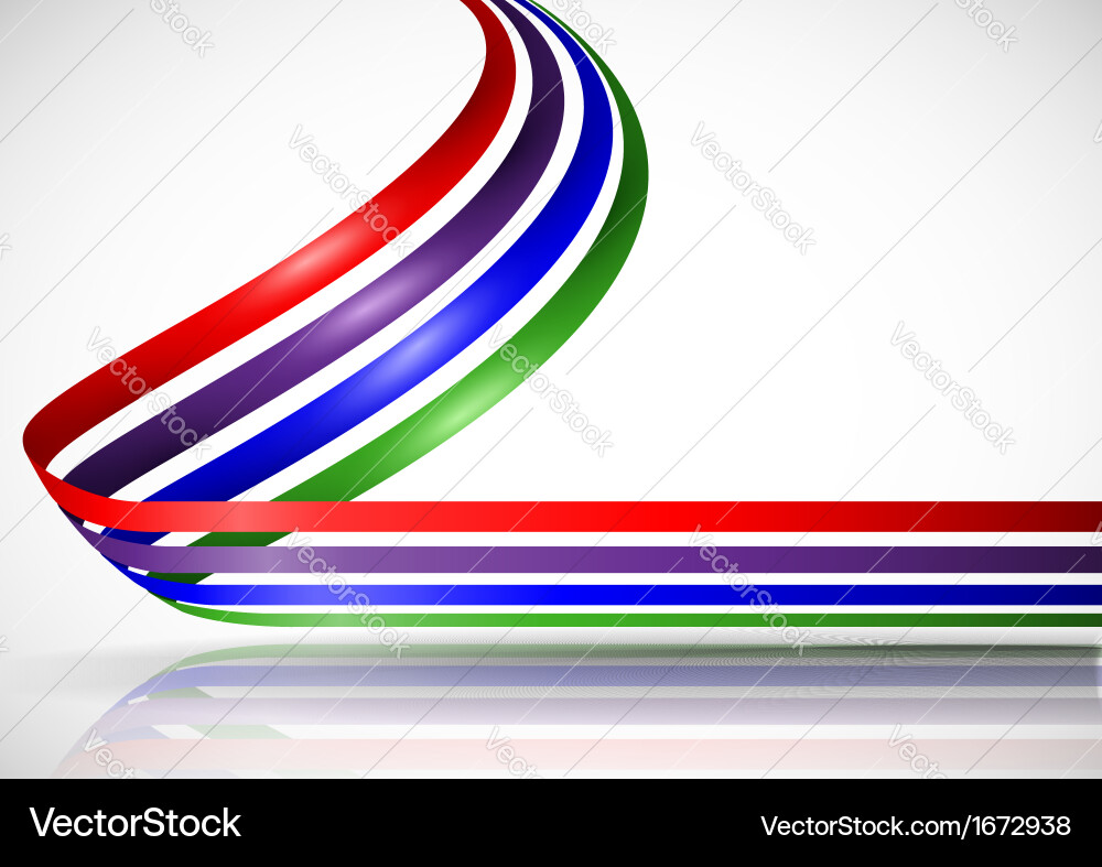 3d abstract background Vector Image