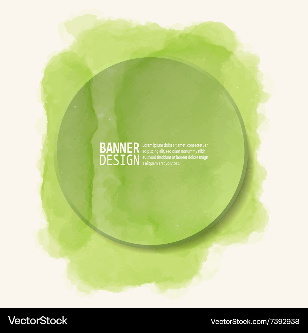 Abstract artistic background with paint element vector image