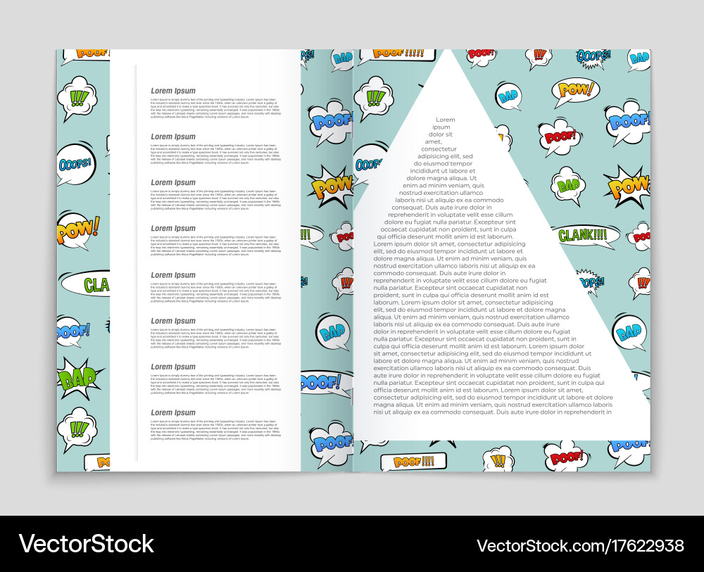 Abstract layout background set for art vector image