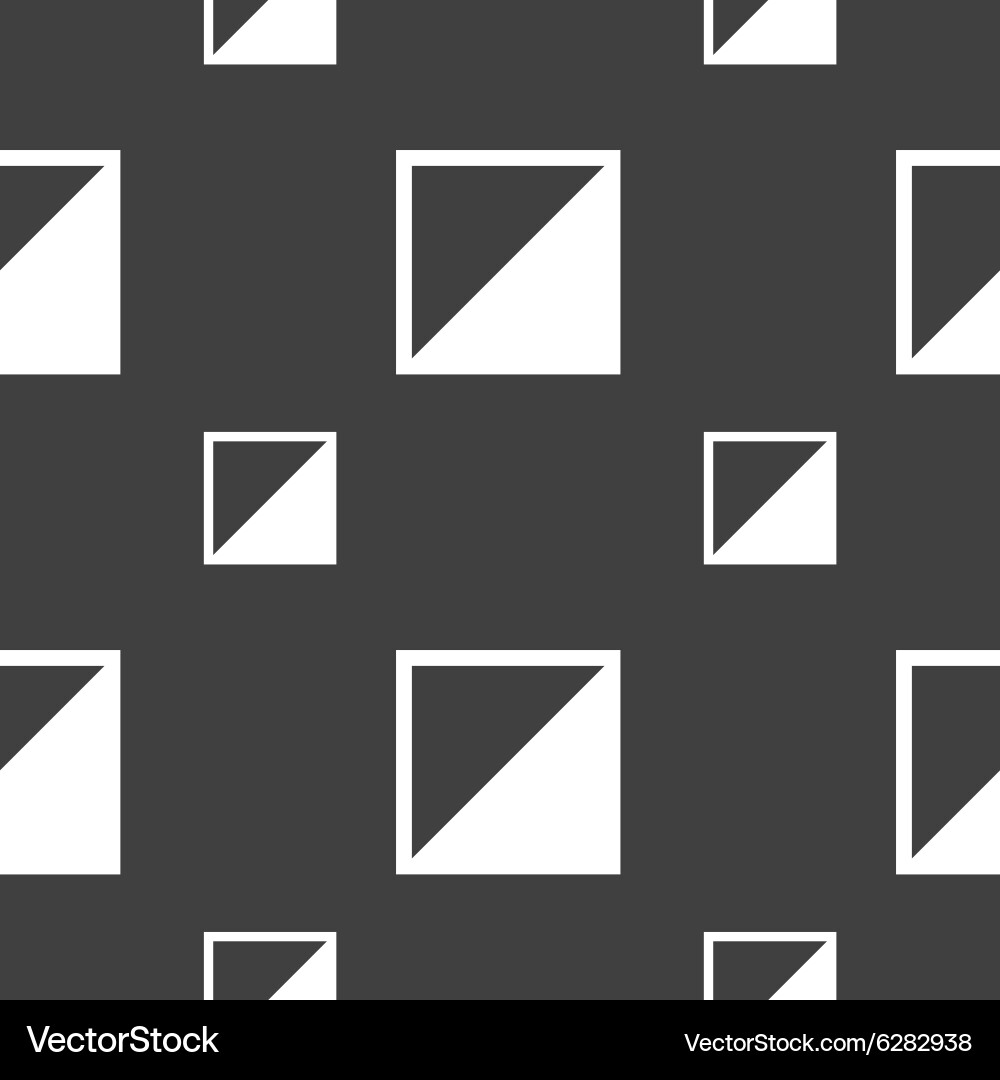 Contrast icon sign seamless pattern on a gray Vector Image