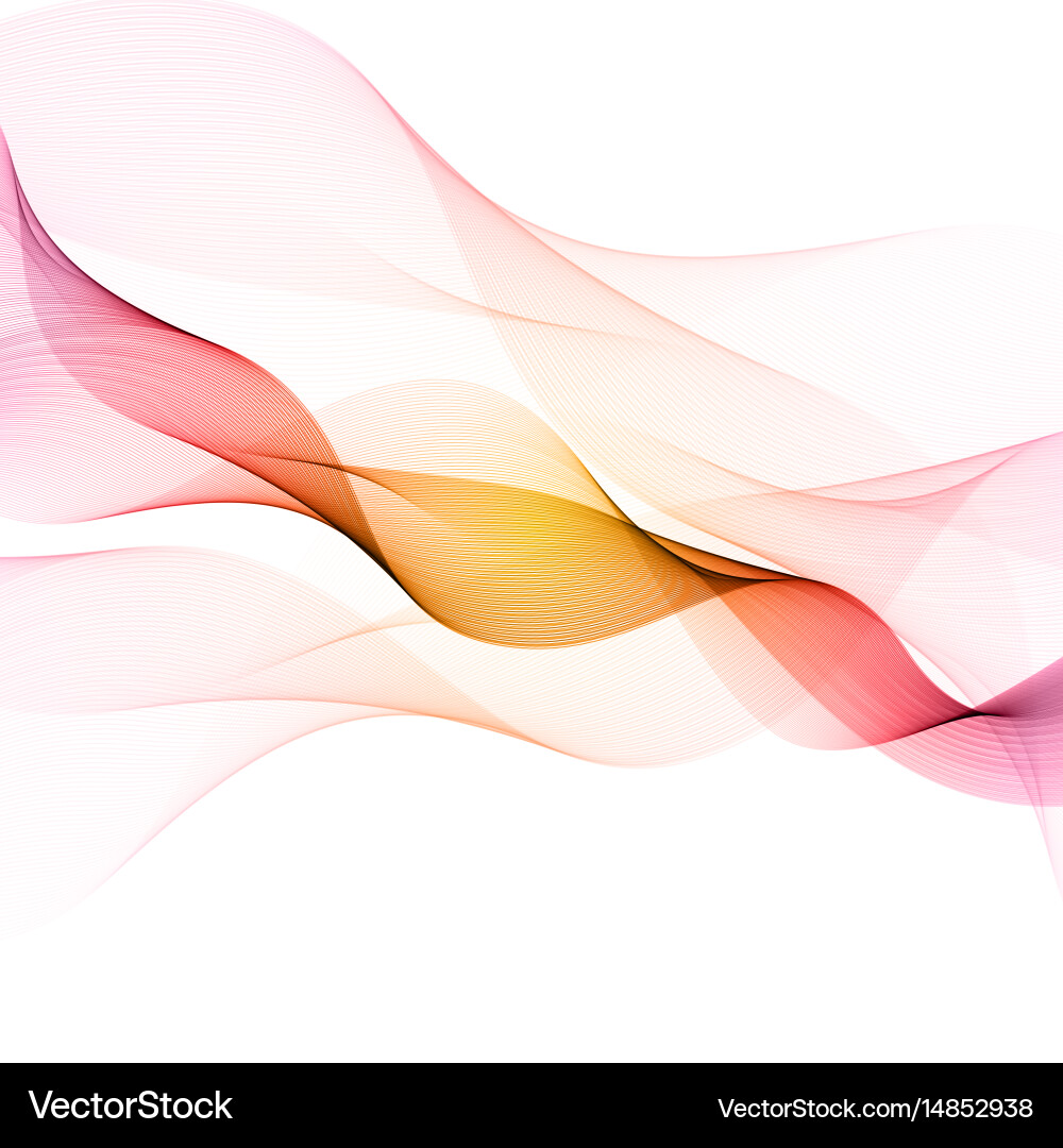 Dynamic Line Flow Vector Image