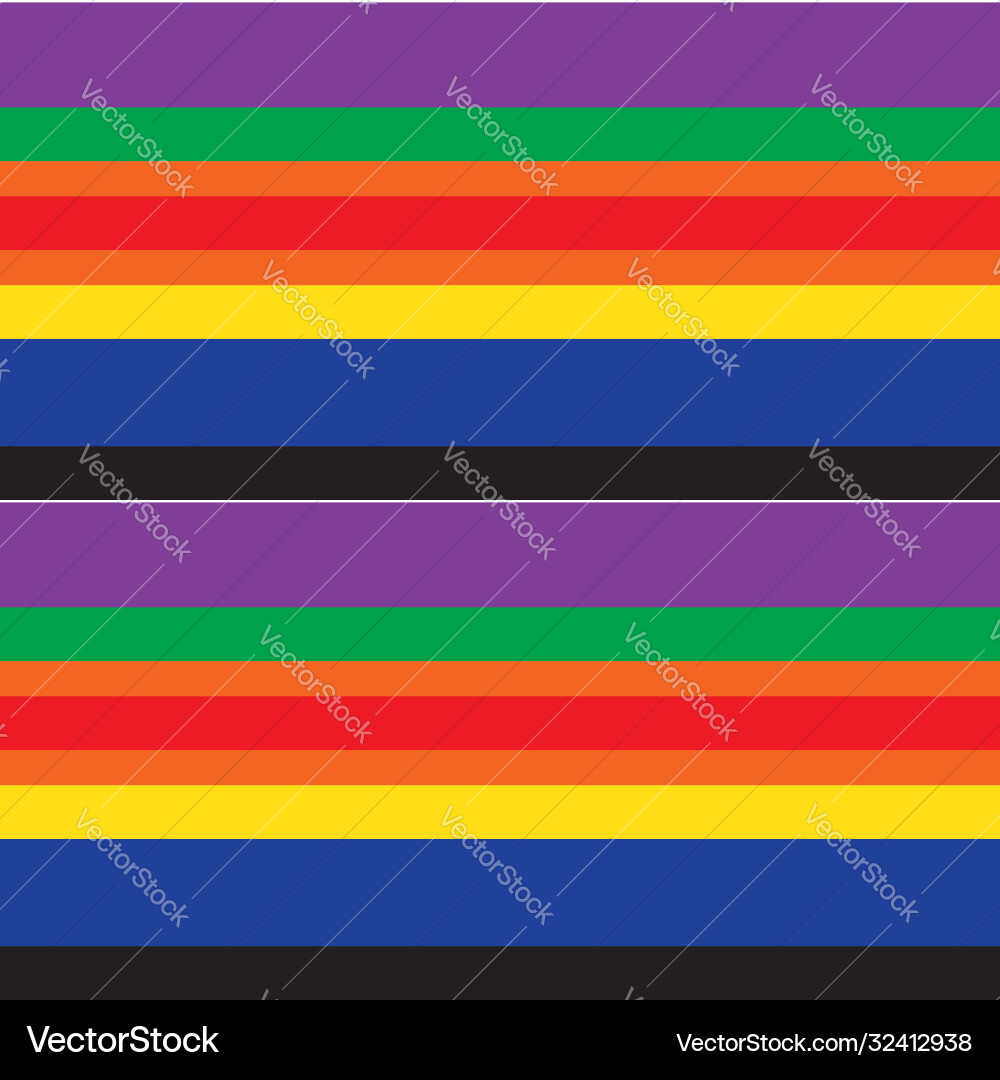Rainbow stripe seamless pattern background Rainbow stripe seamless pattern background vector image