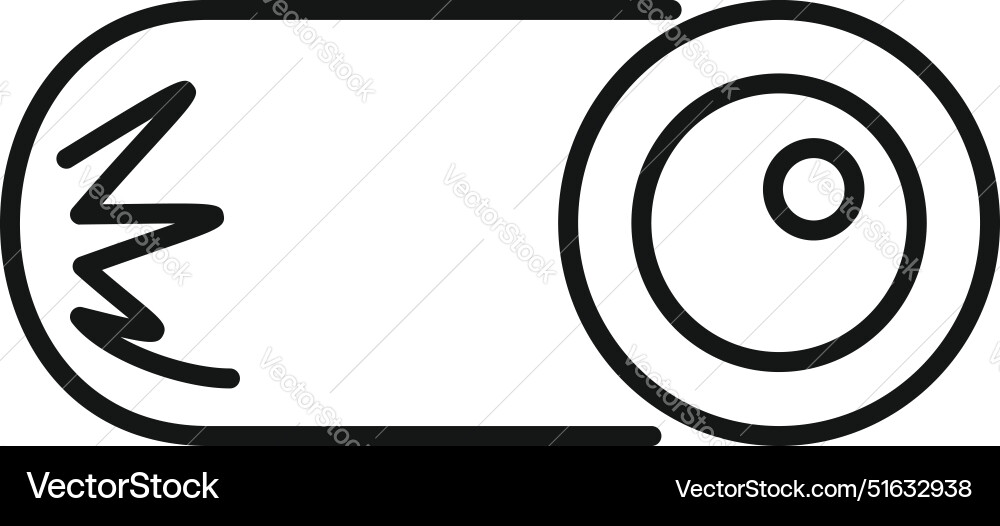 Round button showing energy saving mode on device Round button showing energy saving mode on device Vector Image