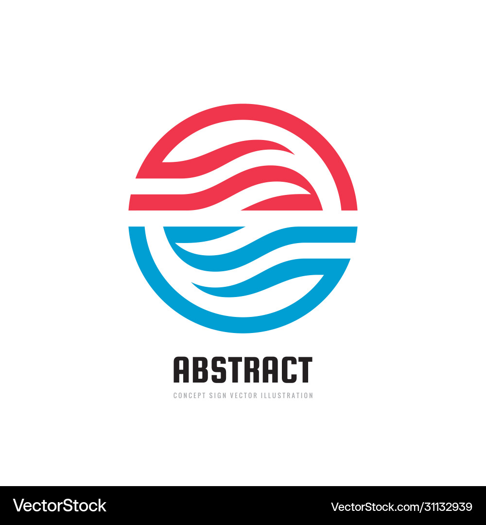 Abstract circle with design elements - concept Abstract circle with design elements - concept vector image