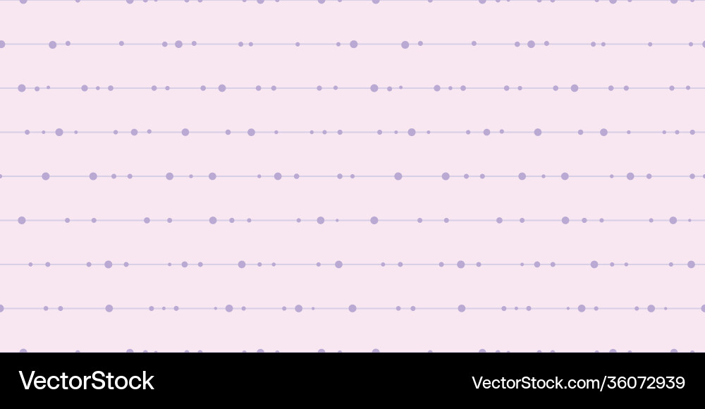 Cute line pattern with random circles Cute line pattern with random circles vector image