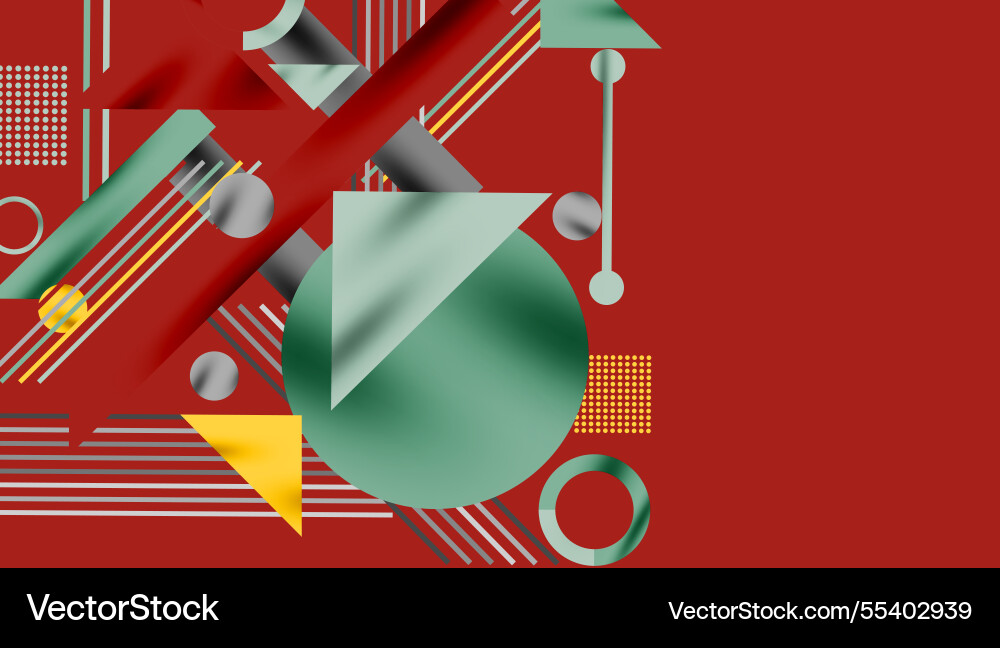 Geometric background showcasing sharp lines vector image