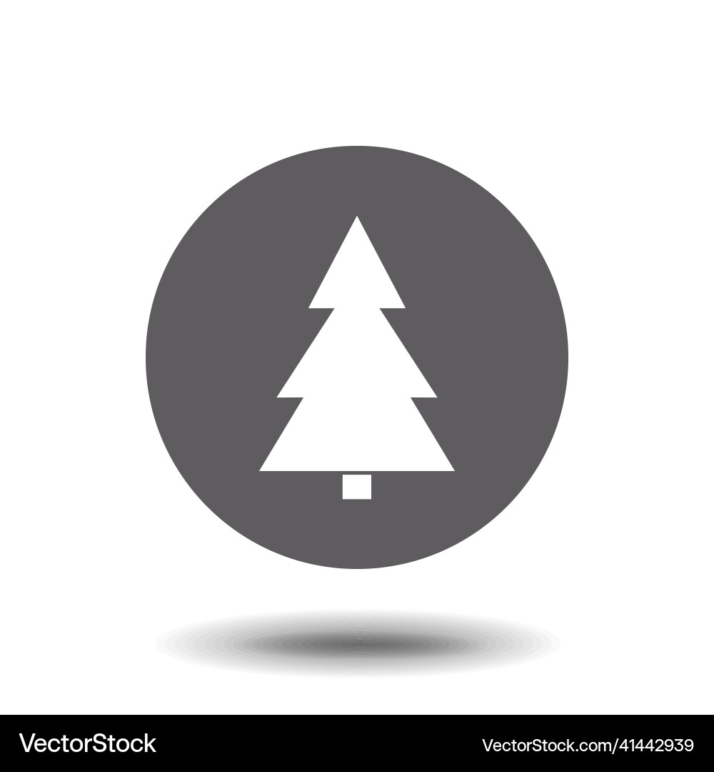 Spruce icon element of web for mobile Spruce icon element of web for mobile Vector Image