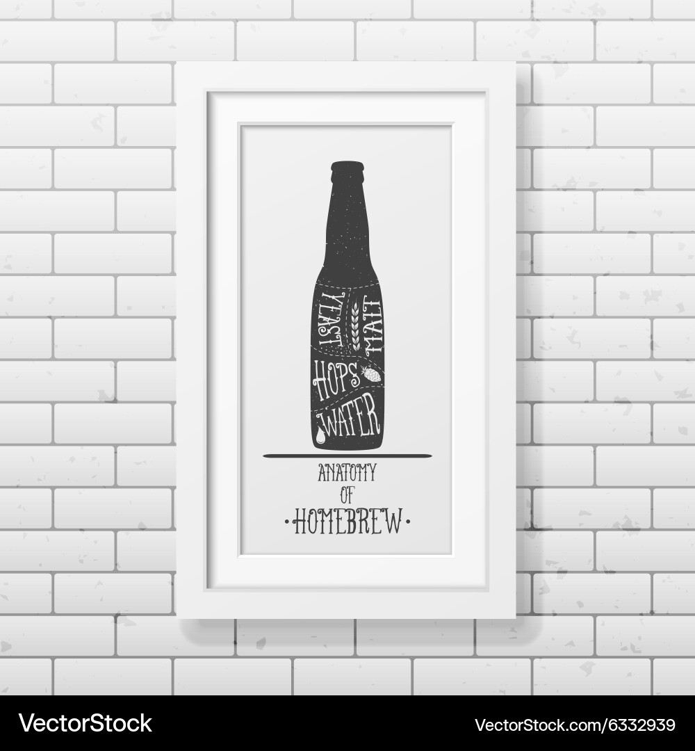 Typographical background in the realistic square vector image