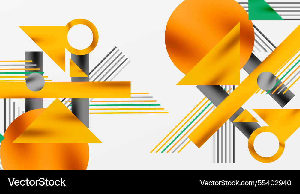 Geometric background showcasing sharp lines Geometric background showcasing sharp lines vector image