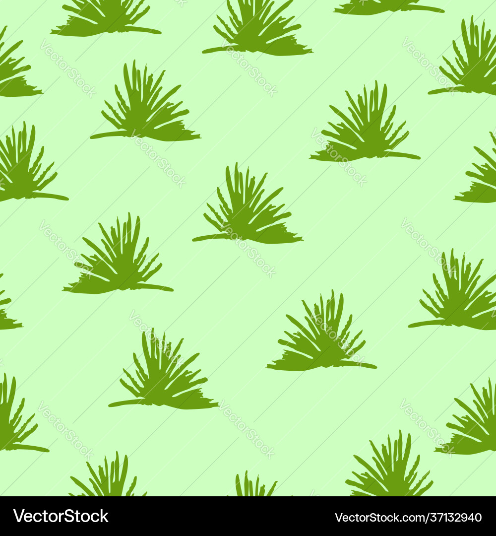 Seamless pattern with green trees Seamless pattern with green trees vector image