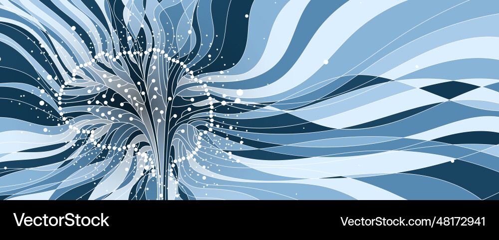 Abstract artificial intelligence cloud computing Abstract artificial intelligence cloud computing Vector Image