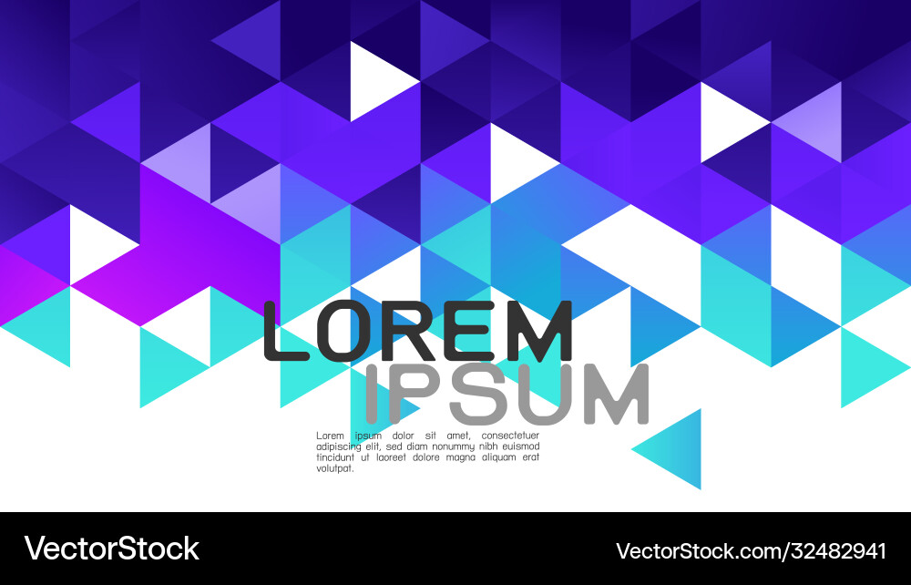 Abstract geometric background colorful gradient Abstract geometric background colorful gradient vector image