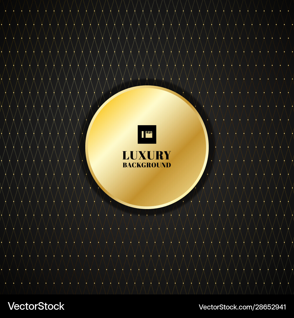 Abstract golden square lines grid with circles Abstract golden square lines grid with circles vector image