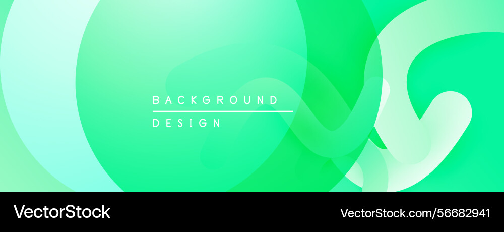 Abstract green layers create smooth gradients Abstract green layers create smooth gradients vector image