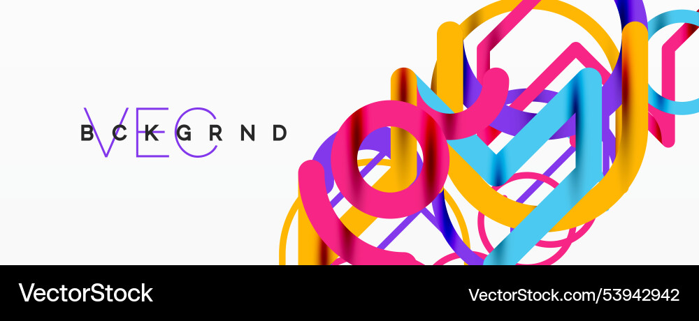 Abstract background circles and colorful round Abstract background circles and colorful round Vector Image