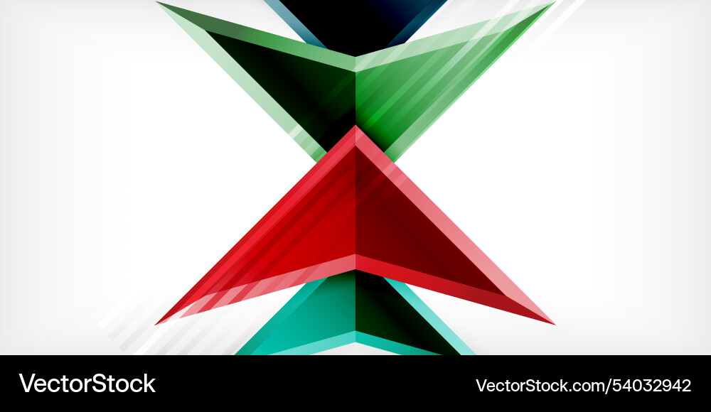 Abstract background color triangles and arrows Abstract background color triangles and arrows Vector Image