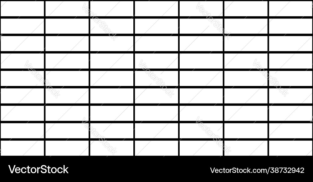 Abstract repeatable rectangular geometric grid Vector Image