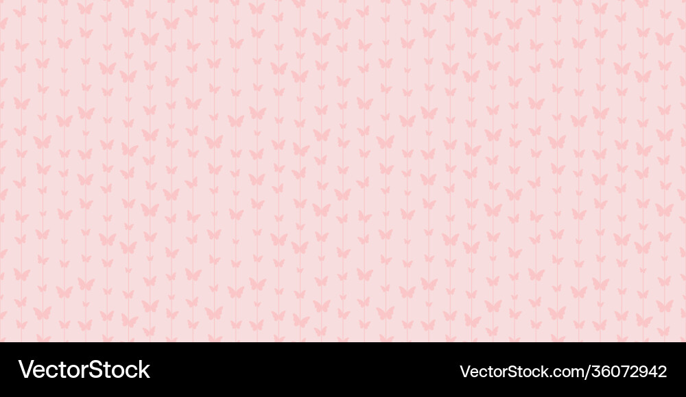 Butterfly stripe seamless repeat pattern Butterfly stripe seamless repeat pattern vector image