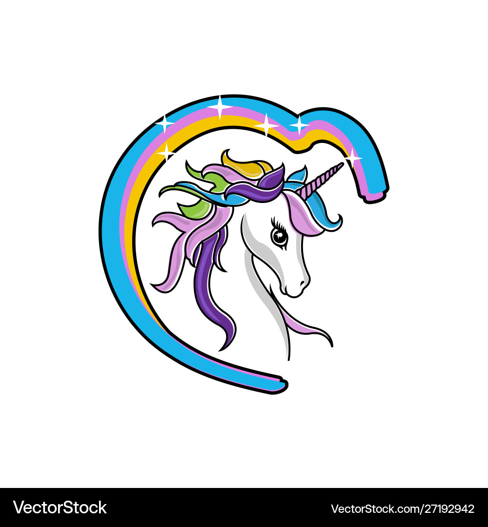 Create your own unicorn - big collection Create your own unicorn - big collection Vector Image