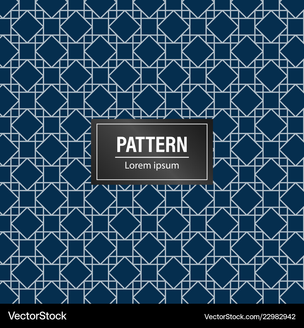 Geometric pattern background minimal and modern Vector Image