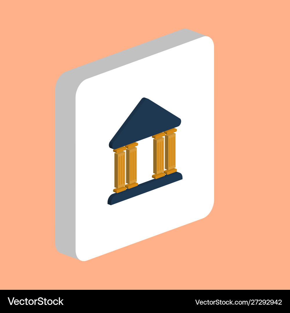 Justice court computer symbol Justice court computer symbol vector image