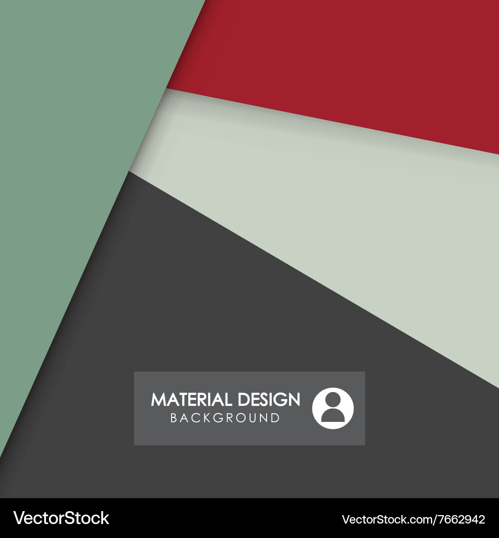 Material icon design vector image