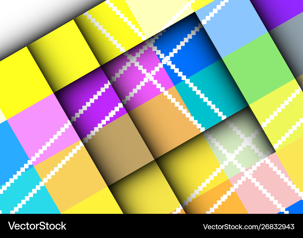 Abstract colorful background with square frames Abstract colorful background with square frames vector image