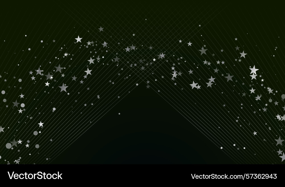 Shiny sparkling stars and particles with lines Shiny sparkling stars and particles with lines Vector Image