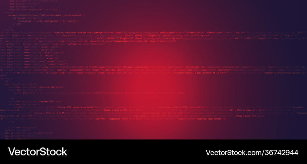 Abstract technology binary code dark red Abstract technology binary code dark red vector image