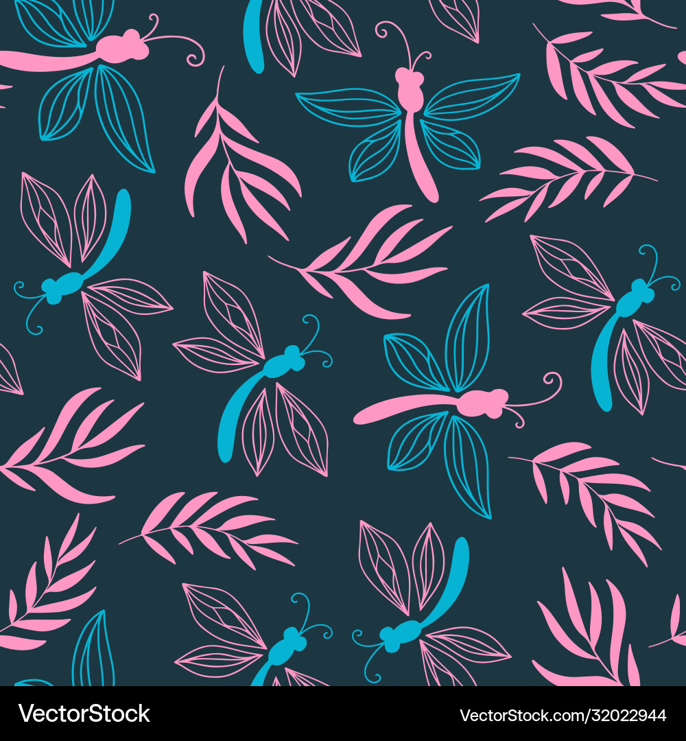 Floral paper nature fabric print seamless pattern Floral paper nature fabric print seamless pattern vector image