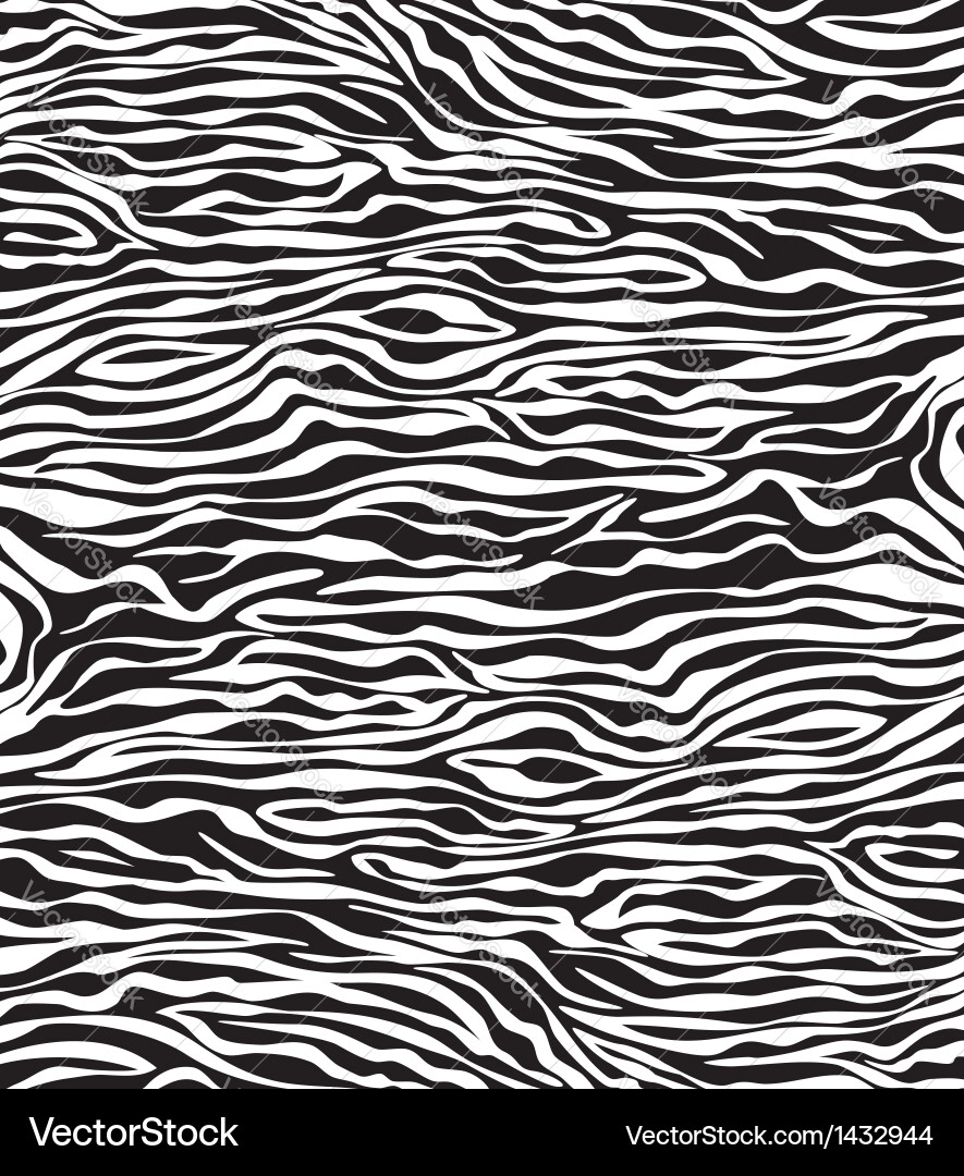 Zebra Hide Texture vector image