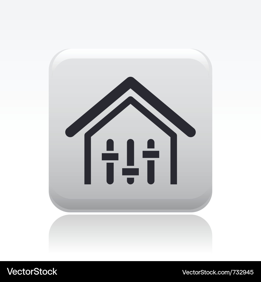 Audio Level Control Mixer Vector Image