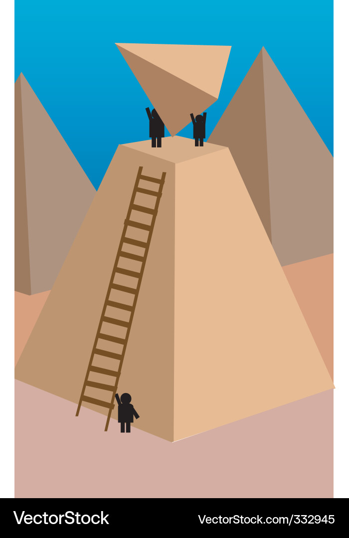 Graph vector image