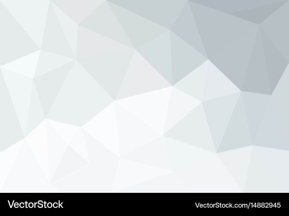 Light-colored background in low poly style Vector Image