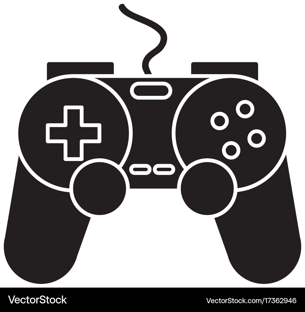 Console gamepad Vector Image