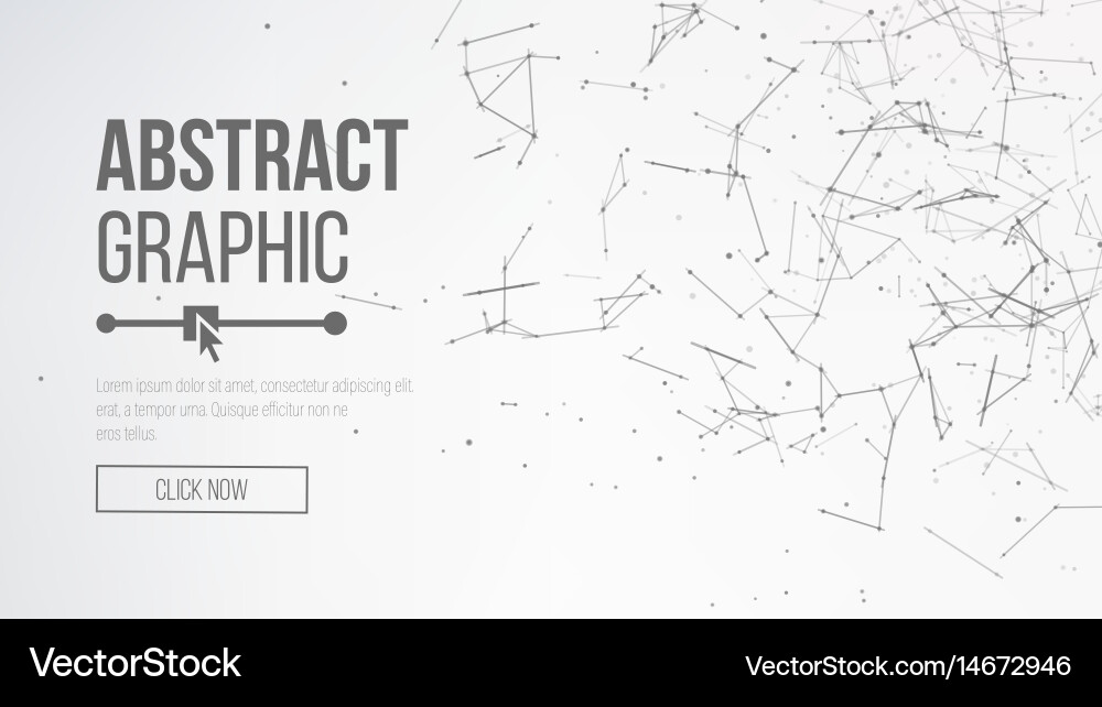Digitally generated image big data complex vector image