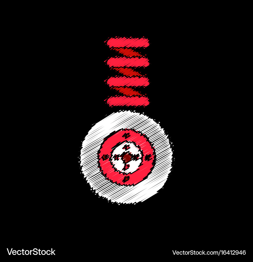 Flat icon design collection wheel and spring Vector Image