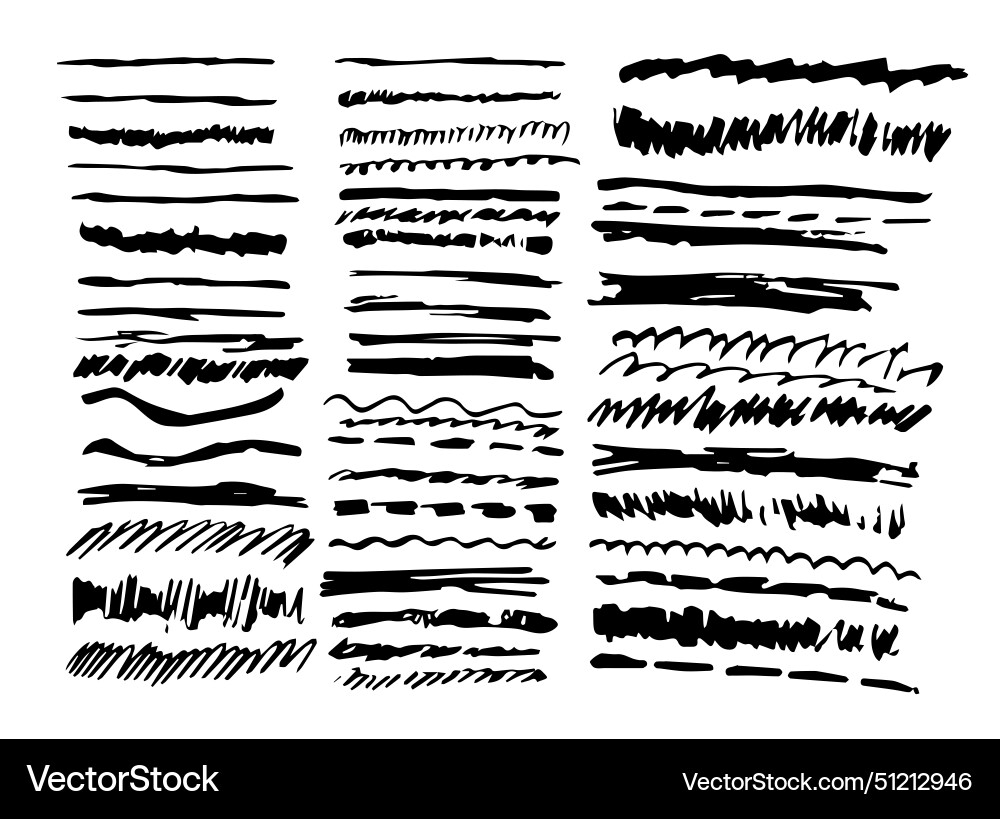 Set of different wave line dividers for apps Set of different wave line dividers for apps vector image