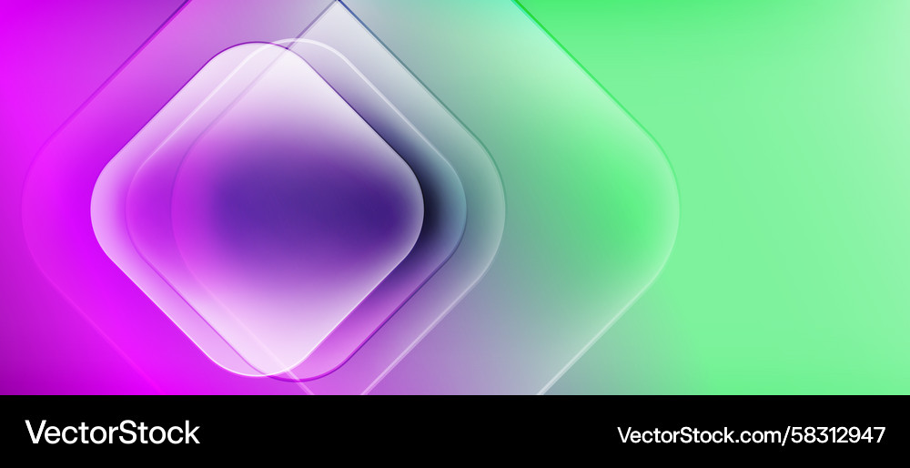 Abstract gradient shapes overlap creating Abstract gradient shapes overlap creating Vector Image