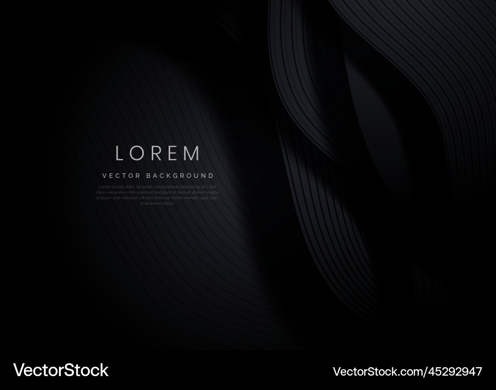 Abstract modern black background with stripe line Abstract modern black background with stripe line vector image