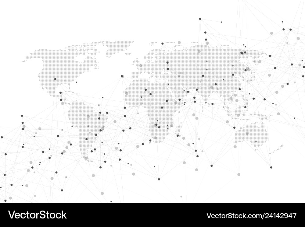 Abstract plexus background with connected lines Abstract plexus background with connected lines vector image