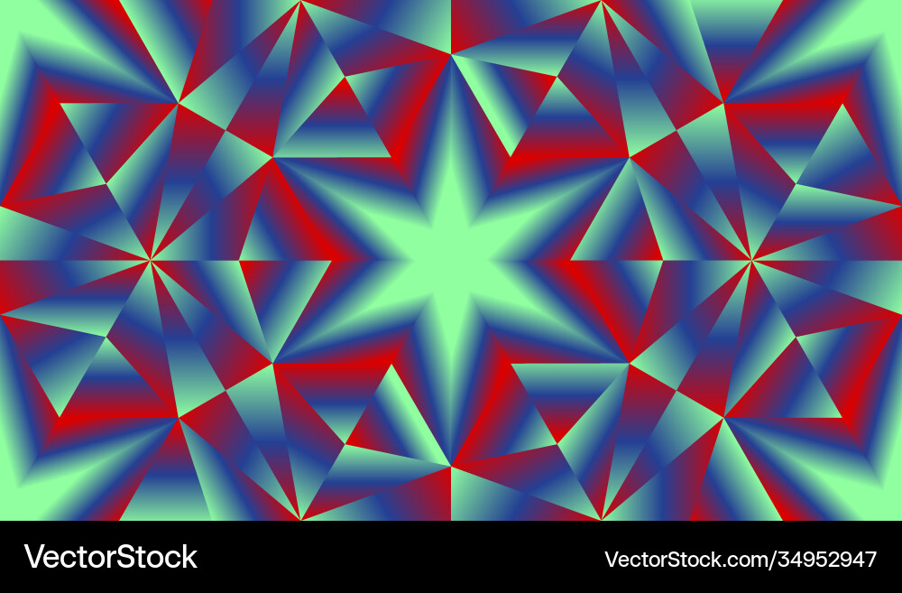 Abstract triangular background seamless pattern vector image
